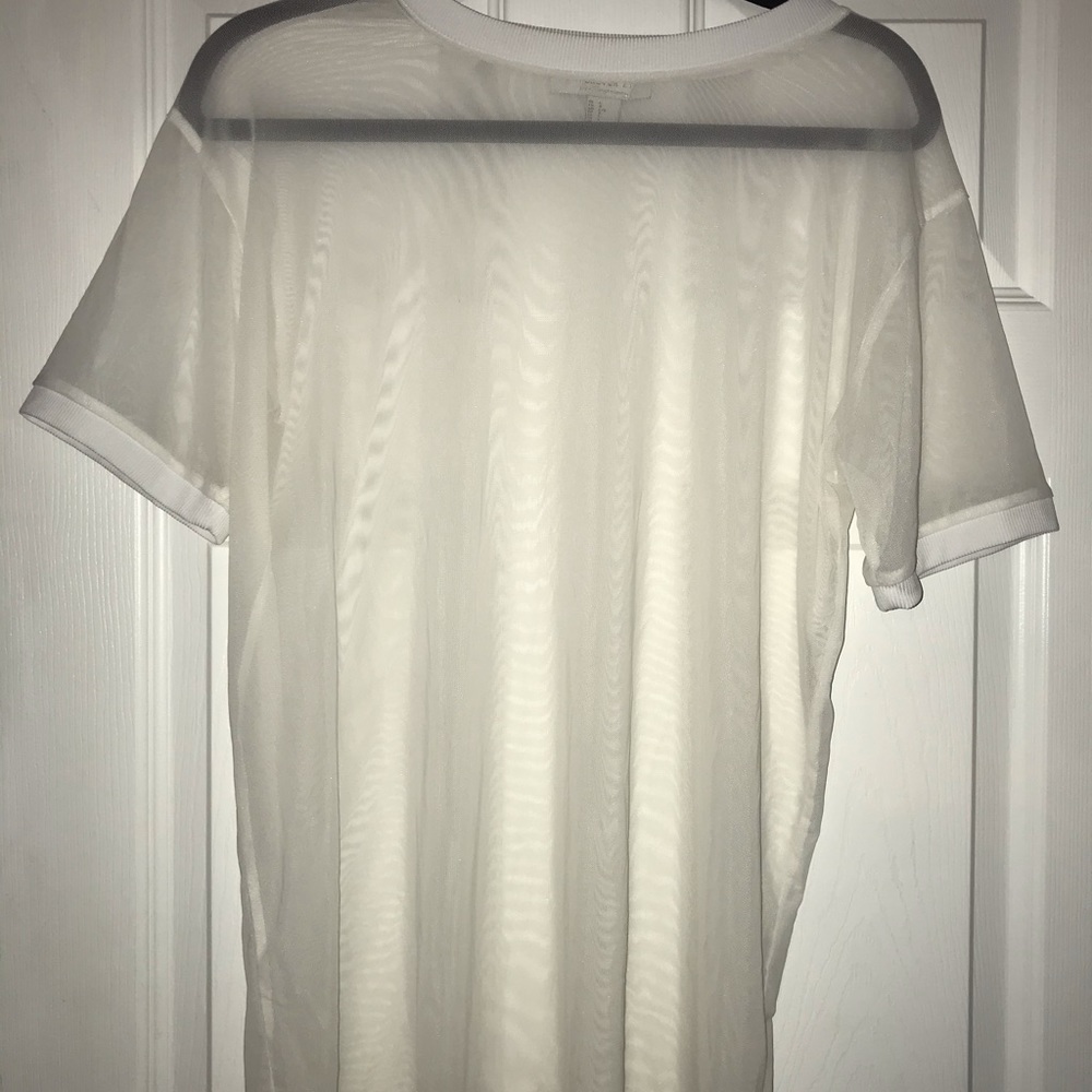 short sleeve- Opened neck- tank top!